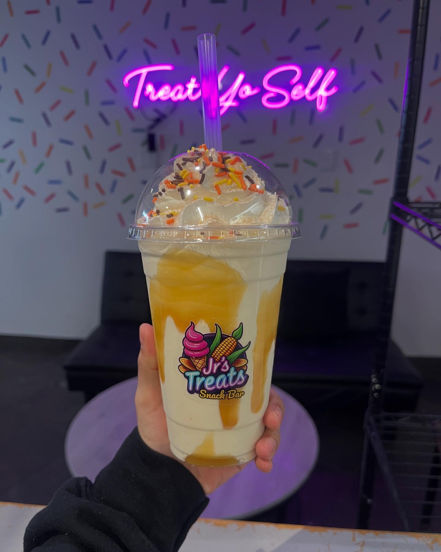A finished specialty treat from Jr's Treats
